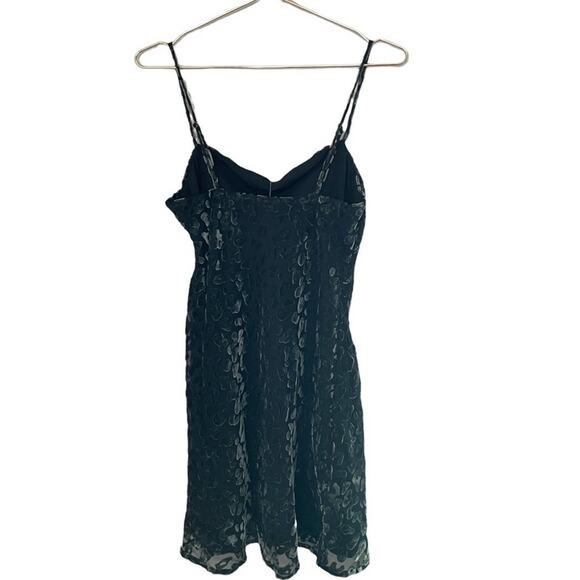 ASTR the Label Gabi Dress Dark Slate Leopard Size Medium NWT - Picture 2 of 7